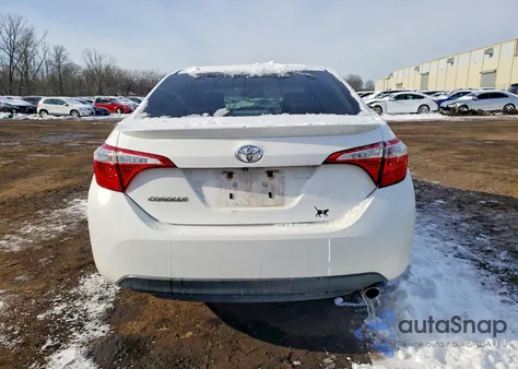 2015 Toyota Corolla L z USA, uszkodzony, nr VIN 2T1BURHE1FC341522
